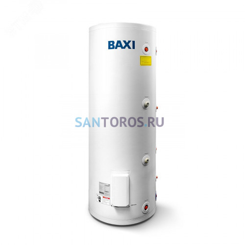 Бойлер косвенного нагрева Baxi UBC 200 DC с двойным змеевиком (CNEWT200D01)